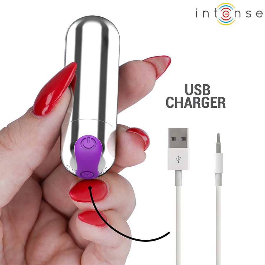 INTENSE - MINI BALA VIBRADORA RECARGABLE