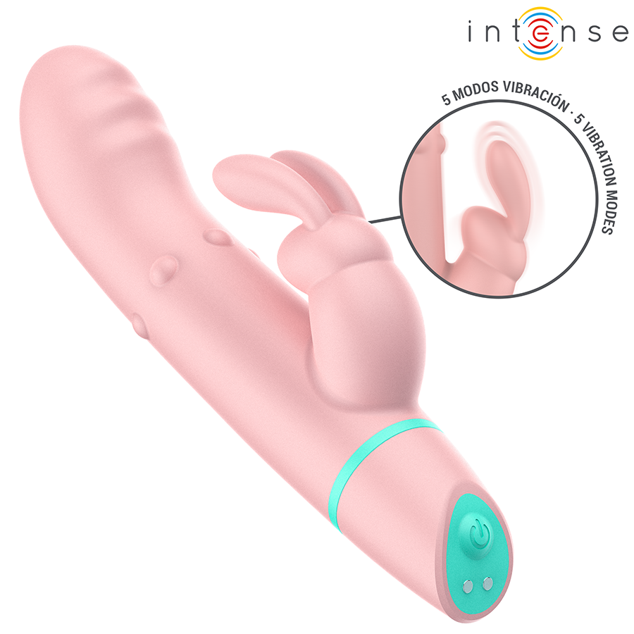 INTENSE - VIBRATEUR LAPIN & VIBRO-ROULEAU + OSCILLANT