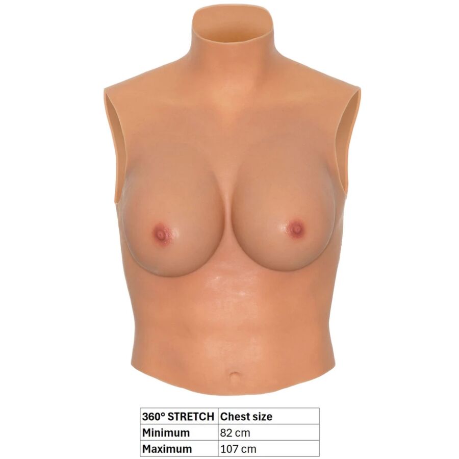 DÉSIR CACHÉ - CHEMISE DE POITRINE PORTABLE ALTER EGO, D-BODY PERFEIT