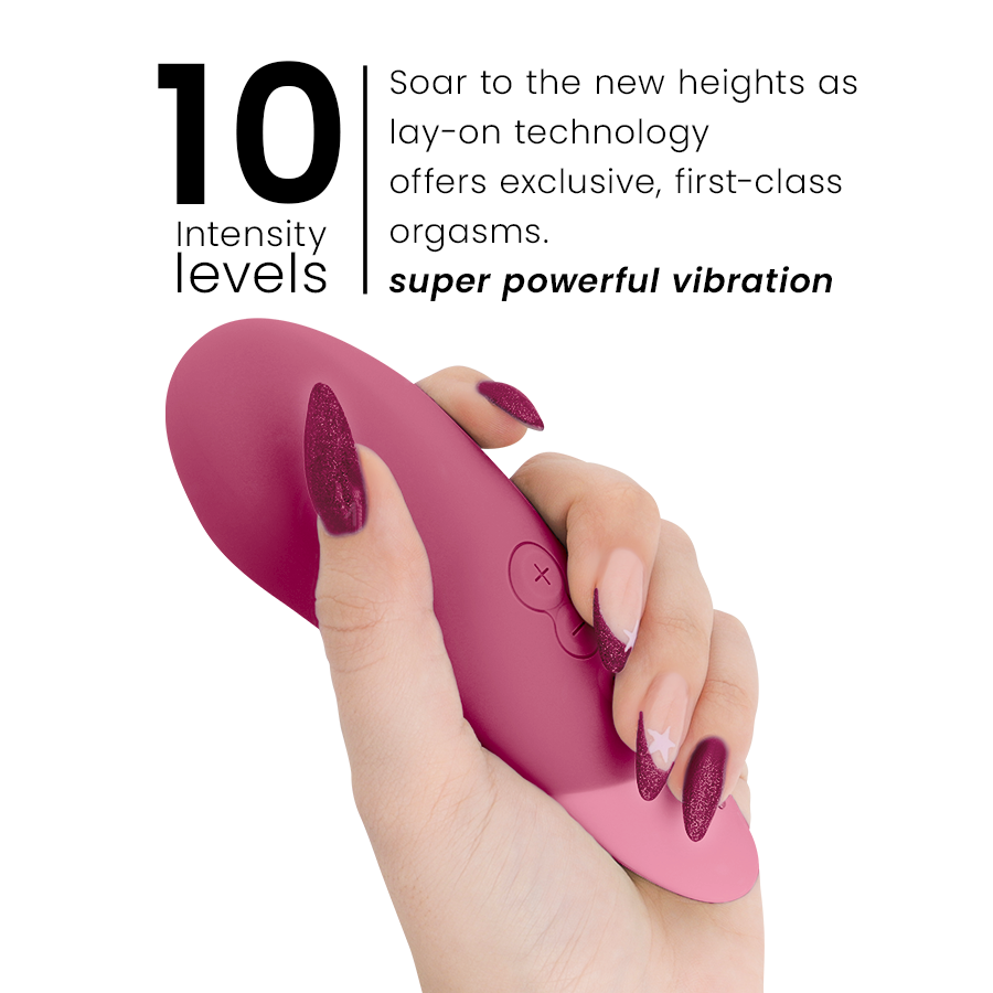 WOMANIZER - VIBE VIBRATEUR SILENCIEUX À POSER ROSE FONCÉ