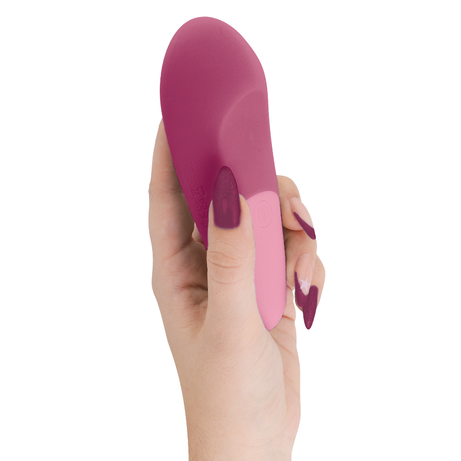 WOMANIZER - VIBE VIBRATEUR SILENCIEUX À POSER ROSE FONCÉ