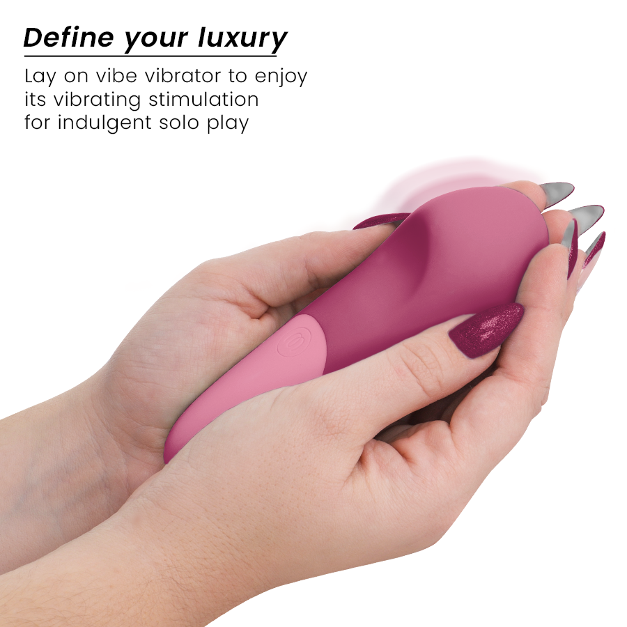 WOMANIZER - VIBE VIBRATEUR SILENCIEUX À POSER ROSE FONCÉ