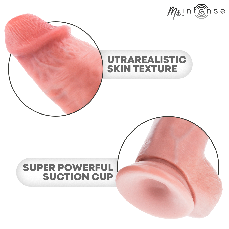 MR INTENSE - MITTLERER SPENCER SILIKONDILDO 23 CM -Ø- 5,7 CM