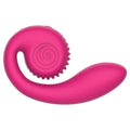 SNAIL VIBE - VIBRATEUR DOUBLE STIMULATION POINT G ET CLITORIS GIZI LITE ROSE