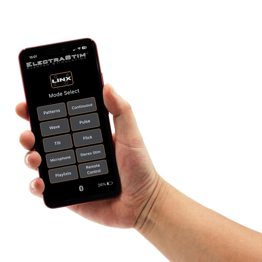 ELECTRASTIM - STIMULATEUR ÉLECTRIQUE BICANAL LINX AVEC APPLICATION ET TÉLÉCOMMANDE