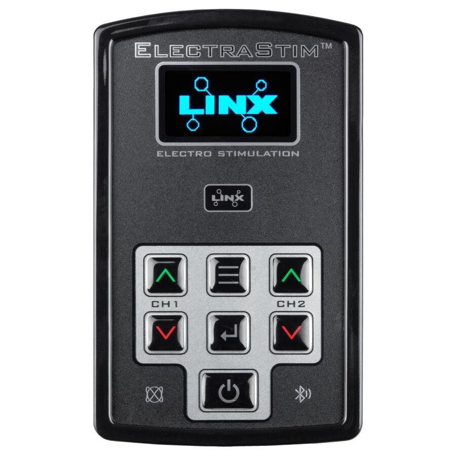 ELECTRASTIM - STIMULATEUR ÉLECTRIQUE BICANAL LINX AVEC APPLICATION ET TÉLÉCOMMANDE