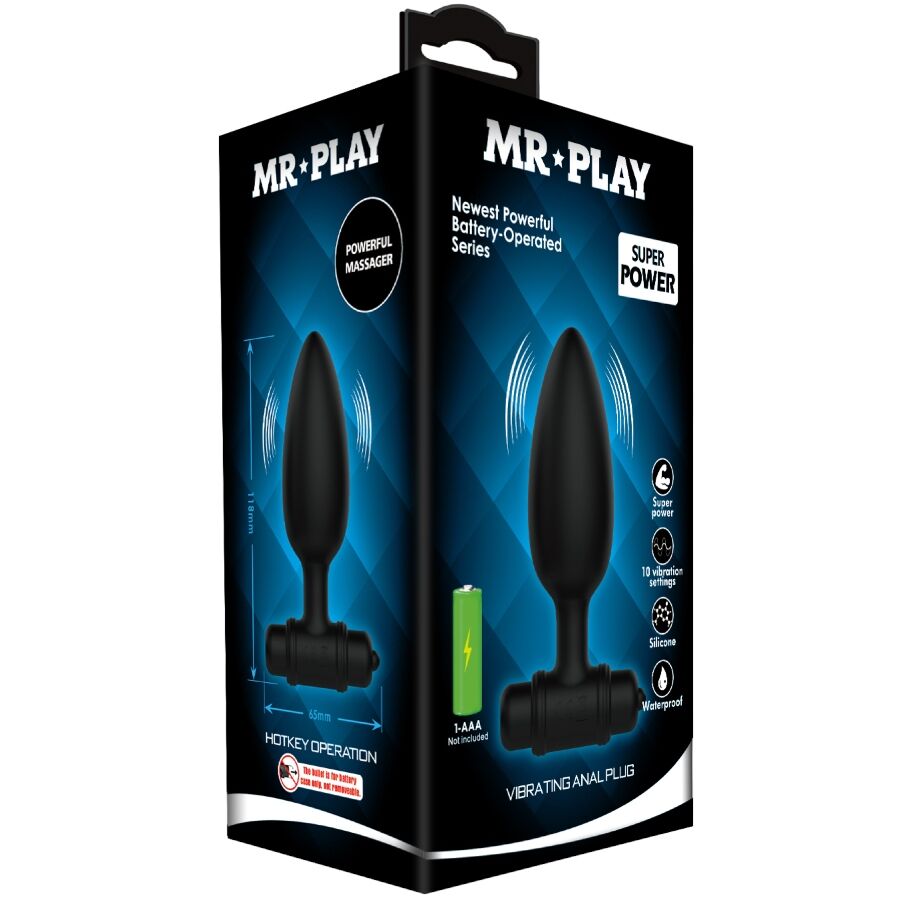 MR PLAY - PLUG ANAL VIBRANT SUPER PUISSANT
