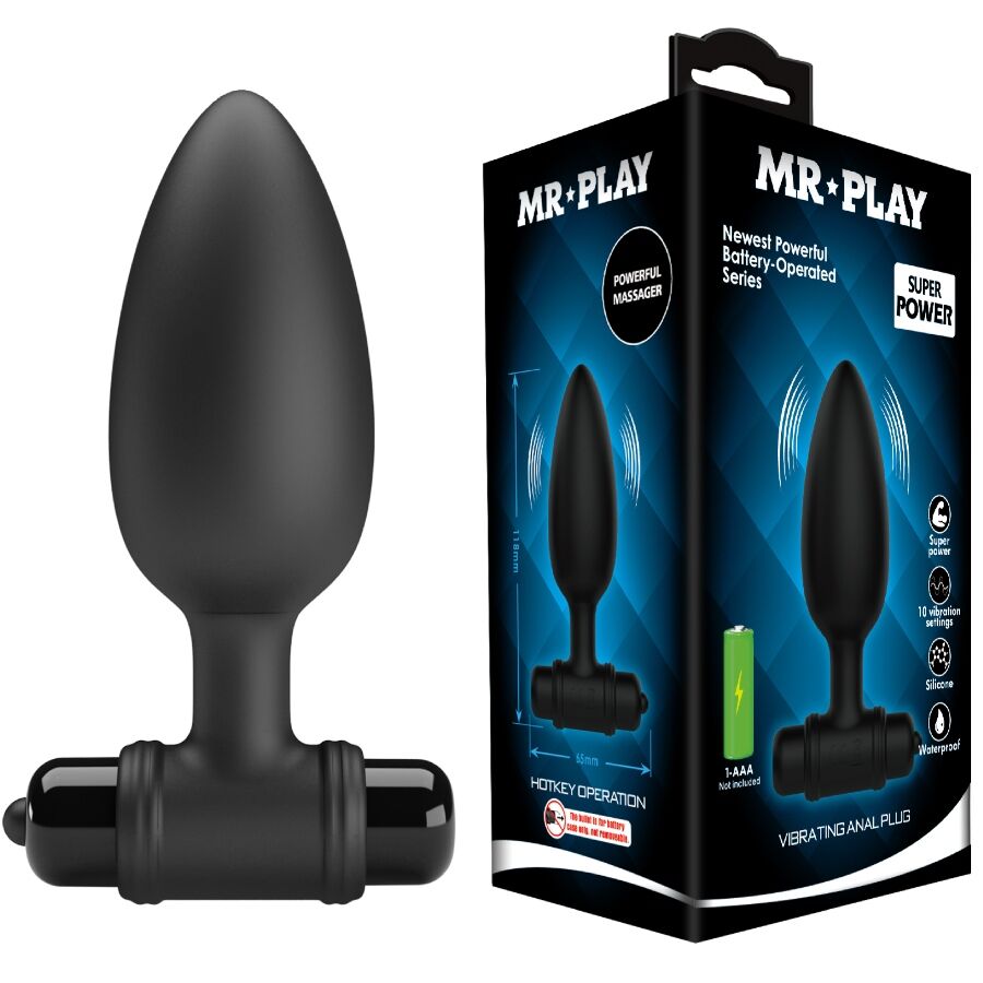 MR PLAY - PLUG ANAL VIBRANT SUPER PUISSANT