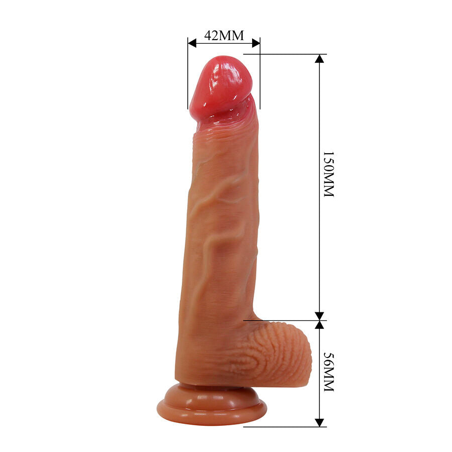 PRETTY LOVE - LISLE DILDO RÉALISTE AVEC VENTOUSE 20,6 CM -Ø- 4,2 CM