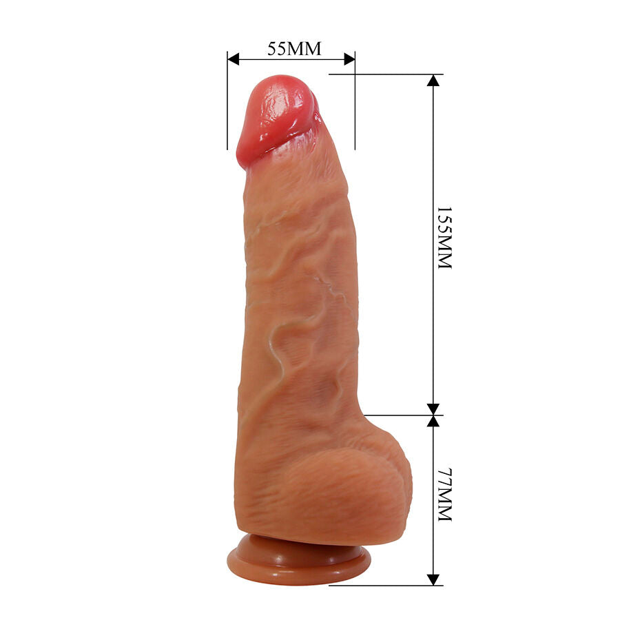 PRETTY LOVE - DILDO HYPER RÉALISTE AVEC VENTOUSE 23,2 CM -Ø- 5,5 CM