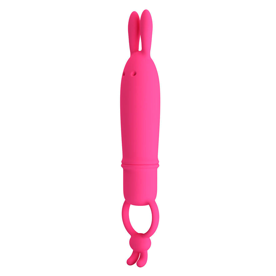 PRETTY LOVE - DELIA VIBRATEUR LAPIN AVEC ANNEAU DE RÉSISTANCE