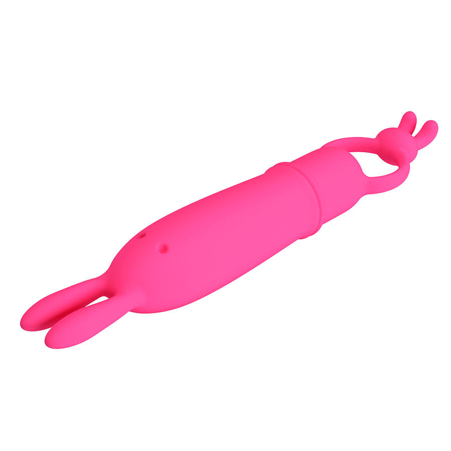 PRETTY LOVE - DELIA VIBRATEUR LAPIN AVEC ANNEAU DE RÉSISTANCE
