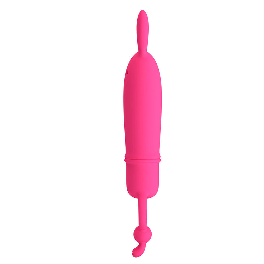PRETTY LOVE - DELIA VIBRATEUR LAPIN AVEC ANNEAU DE RÉSISTANCE