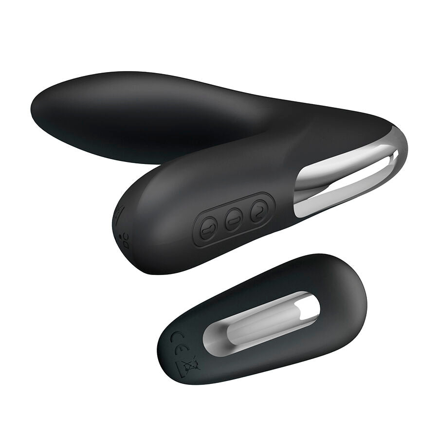 MR PLAY - APPAREIL DE MASSAGE PROSTATIQUE AVEC TÉLÉCOMMANDE VIBRANTE