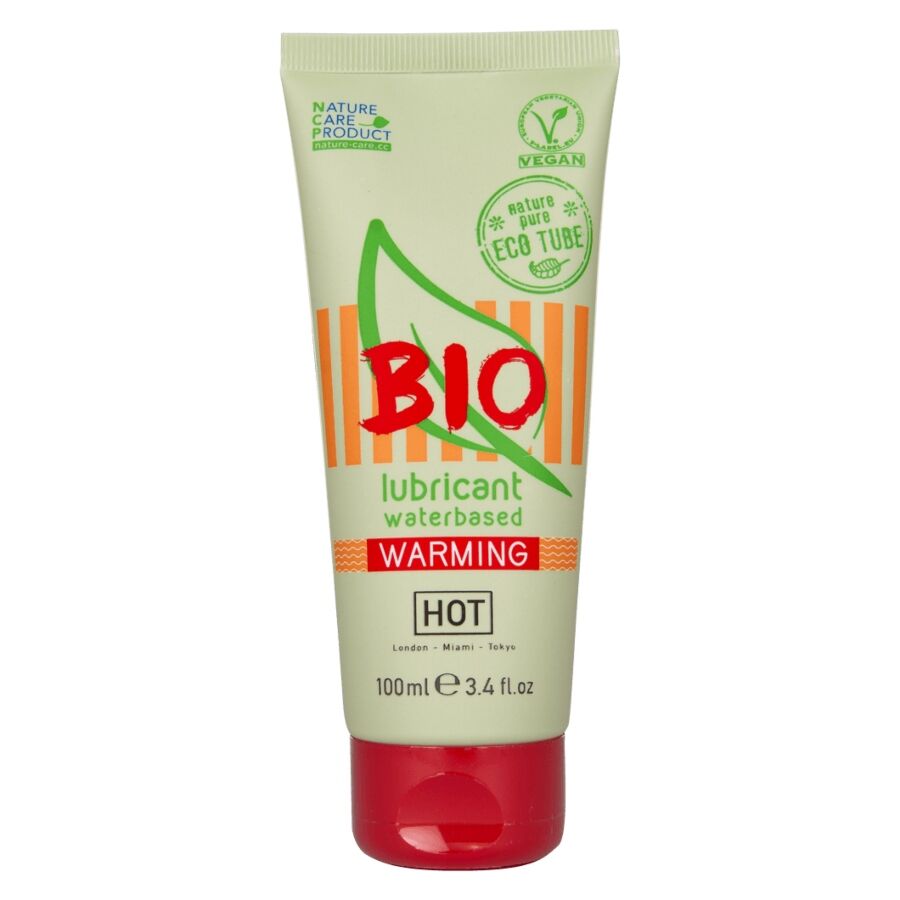 CHAUD - LUBRIFIANT BIO À BASE D'EAU, EFFET CHAUFFANT 100 ML