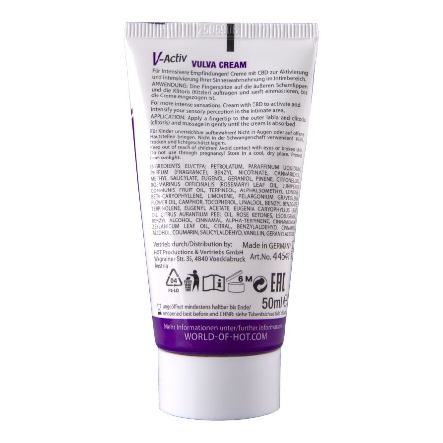 HEISS - VULVA-CREME MIT CBD 50ML