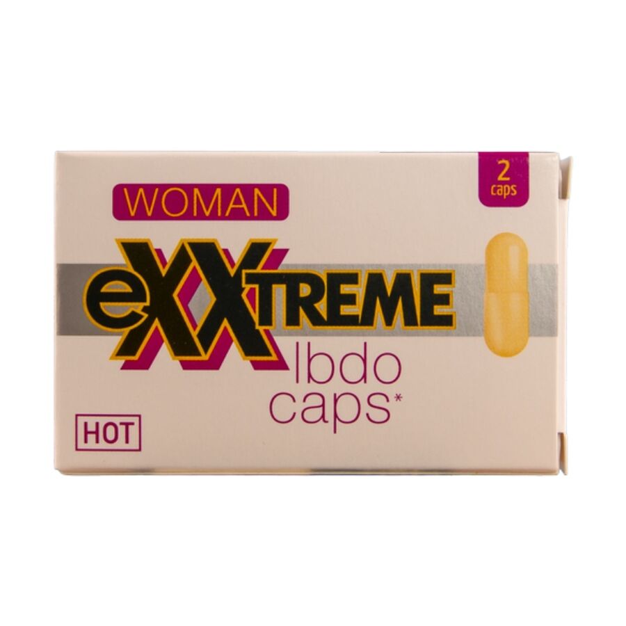 HOT - CAPSULES LUBIDO EXTRA FEMME 2 UNITÉS