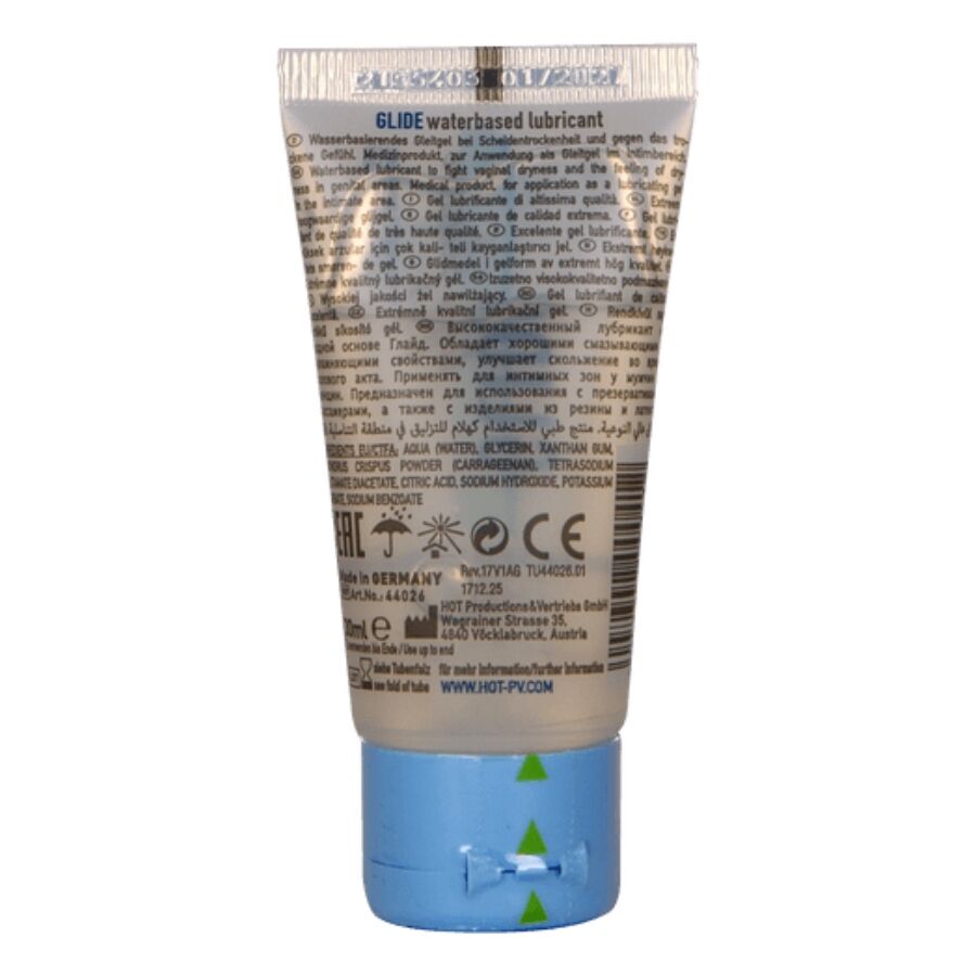 HOT - GLIDE LIQUID PLEASURE LUBRIFIANT À BASE D'EAU 30 ML