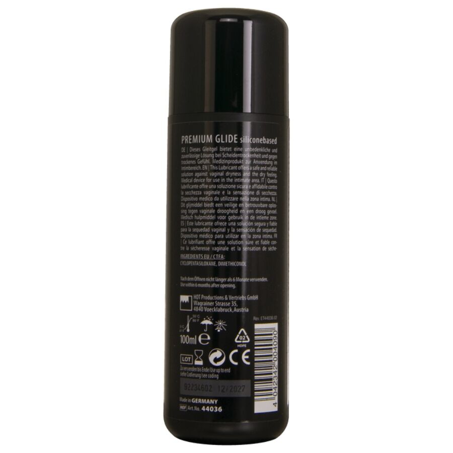 HOT - LUBRIFIANT PREMIUM À BASE DE SILICONE 100 ML