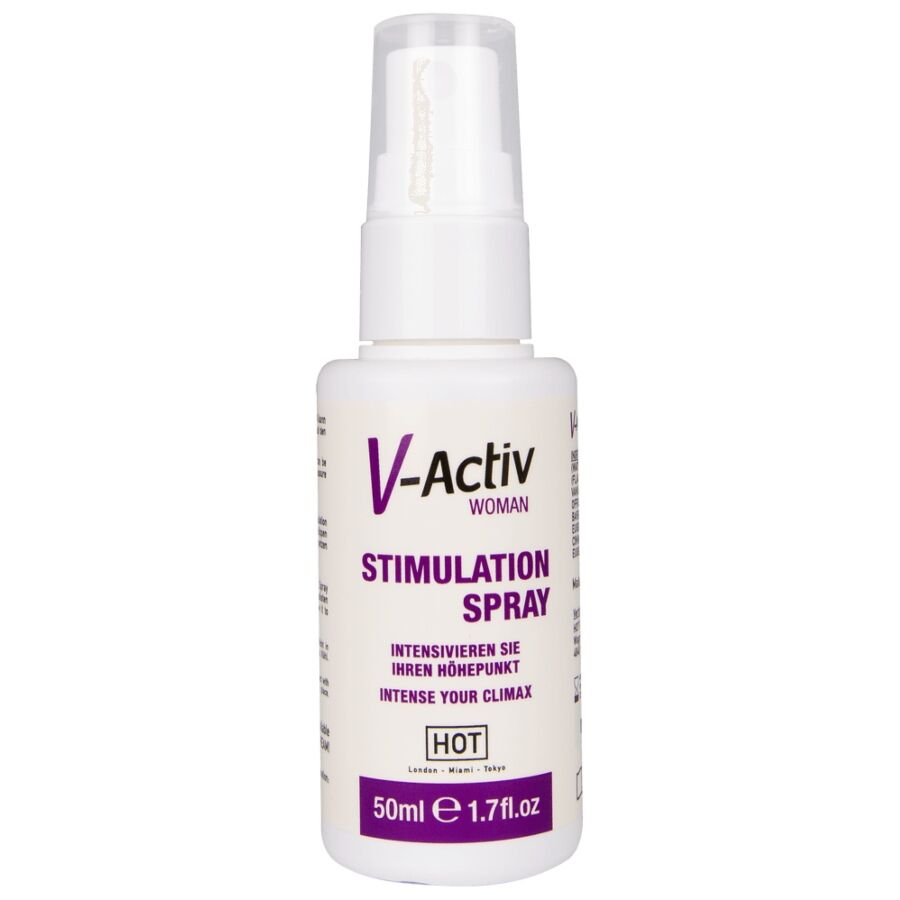 HOT - SPRAY STIMULANT V-ACTIV POUR FEMMES 50 ML