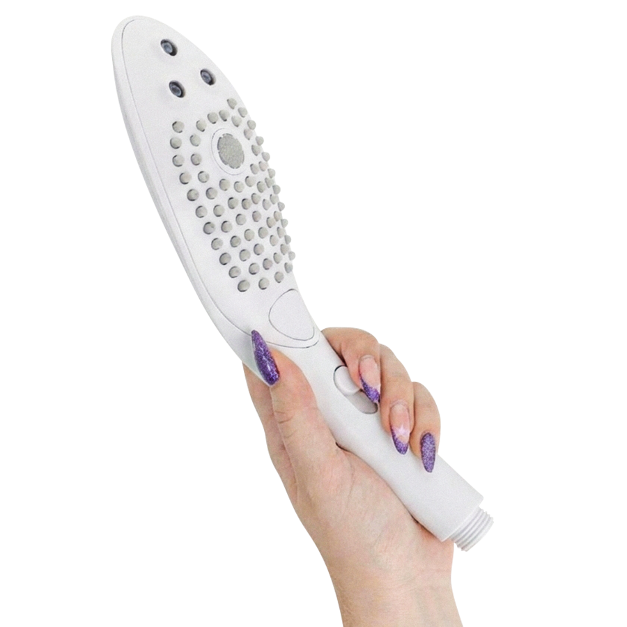 WOMANIZER - WAVE POMME DE DOUCHE STIMULATRICE CLITORIDIENNE BLANCHE