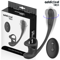 ADDICTED TOYS – PLUG ANAL VIBRANT, ONDULÉ À 360° ET STIMULATEUR TESTICULAIRE