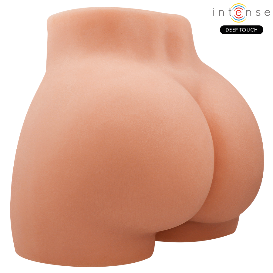 TOUCHER PROFOND INTENSE - TORSE RICHIE AVEC ANUS ET DILDO RÉALISTE AVEC FONCTIONS DE POUSSÉE ET DE VIBRATION, TÉLÉCOMMANDE, 4,7 KG
