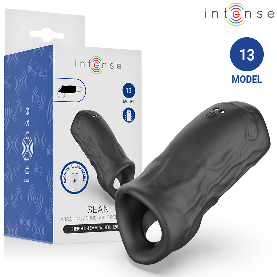 INTENSE - SEAN ANNEAU PÉNIS VIBRANT ET AJUSTABLE MODÈLE 13