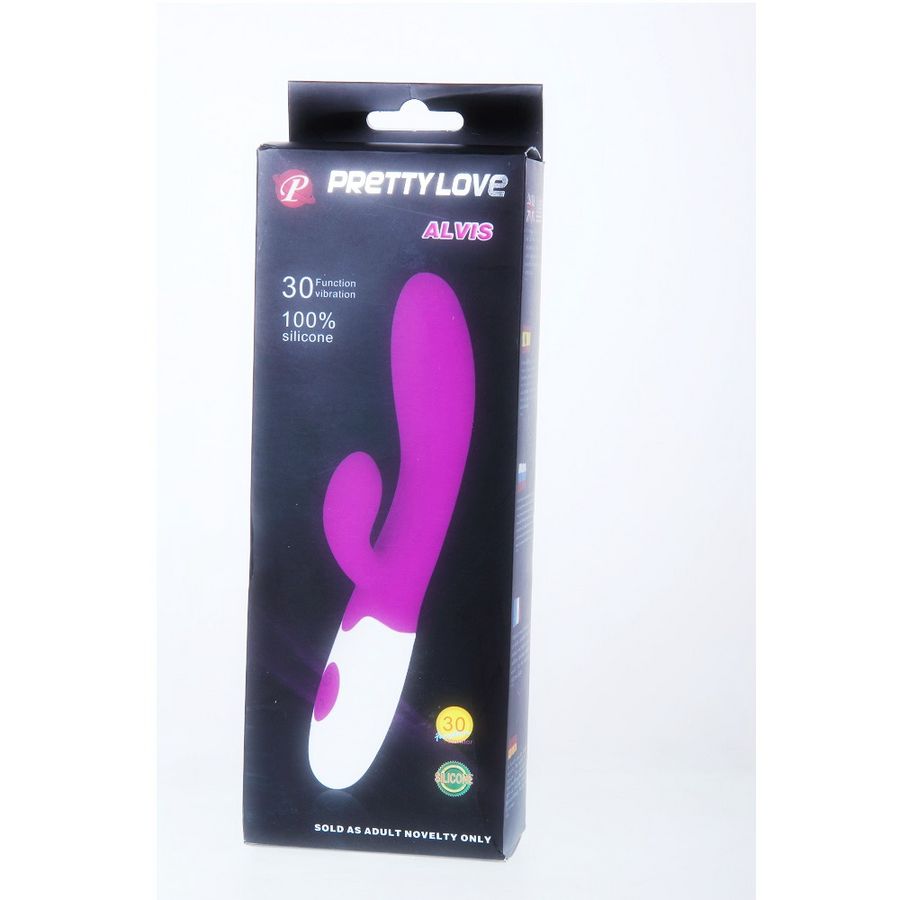 PRETTY LOVE - FLIRTATION ALVIS VIBRATEUR AVEC STIMULATEUR CLITORIDIEN