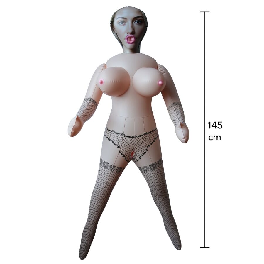 HIDDEN DESIRE - POUPEE GONFLABLE BRITNEY A GROSSE POITRINE 145 CM