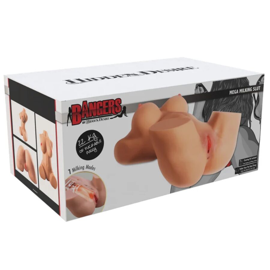 DÉSIR CACHÉ - TORSES DE MEGA-POUPÉES LAITIÈRES FÉMININES MASTURBATRICES 22 KG