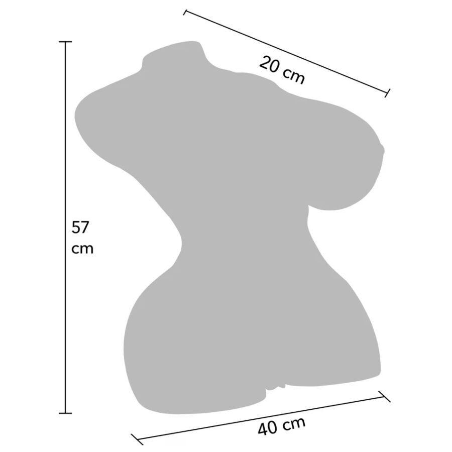 DÉSIR CACHÉ - TORSES DE MEGA-POUPÉES LAITIÈRES FÉMININES MASTURBATRICES 22 KG