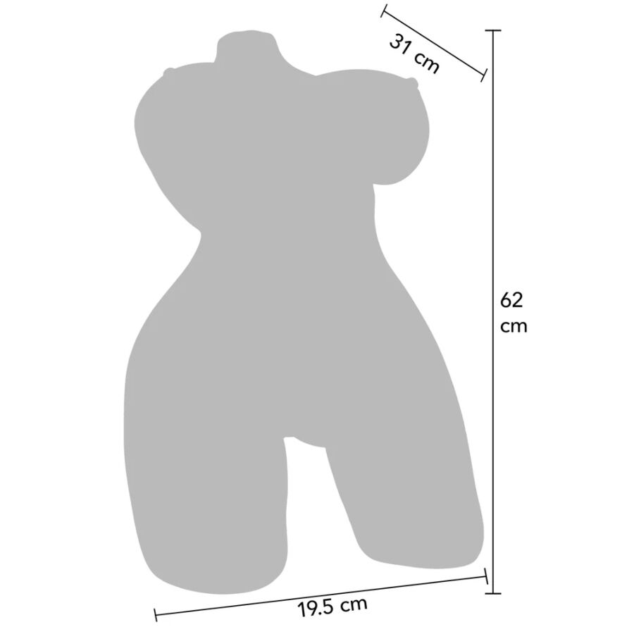 DÉSIR CACHÉ - GRAND TORSE DE SALOPE-DE-FAC-À-NIQUER-FEMME MASTURBATEUR 15 KG