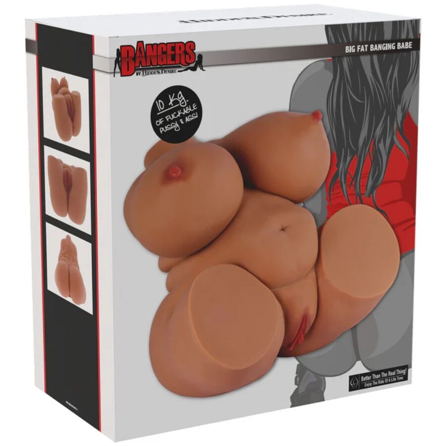 HIDDEN DESIRE - BIG FAT BANGING BABE TORSO MASTURBATOR WEIBLICH 10 KG