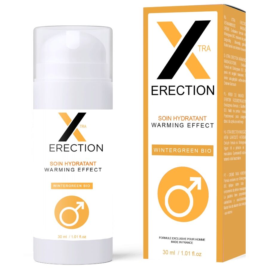 RUF - CRÈME D'ÉRECTION À EFFET THERMIQUE X ERECTION 40 ML