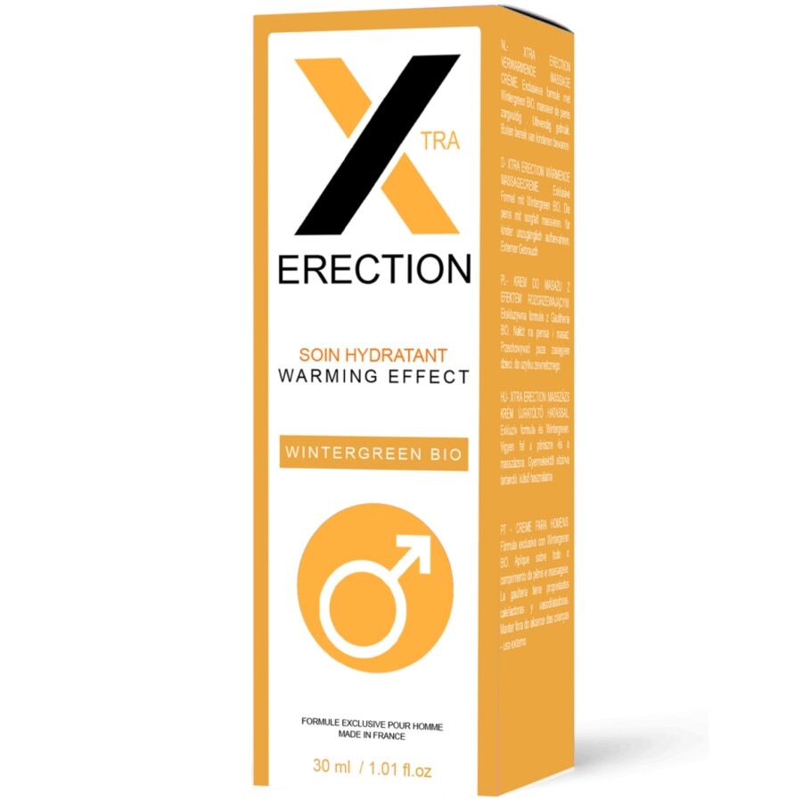RUF - CRÈME D'ÉRECTION À EFFET THERMIQUE X ERECTION 40 ML