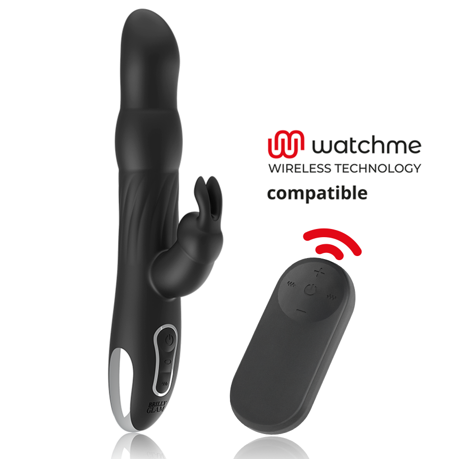 BRILLY GLAM - VIBRO-ROTATEUR MOEBIUS RABBIT + TÉLÉCOMMANDE WATCHME