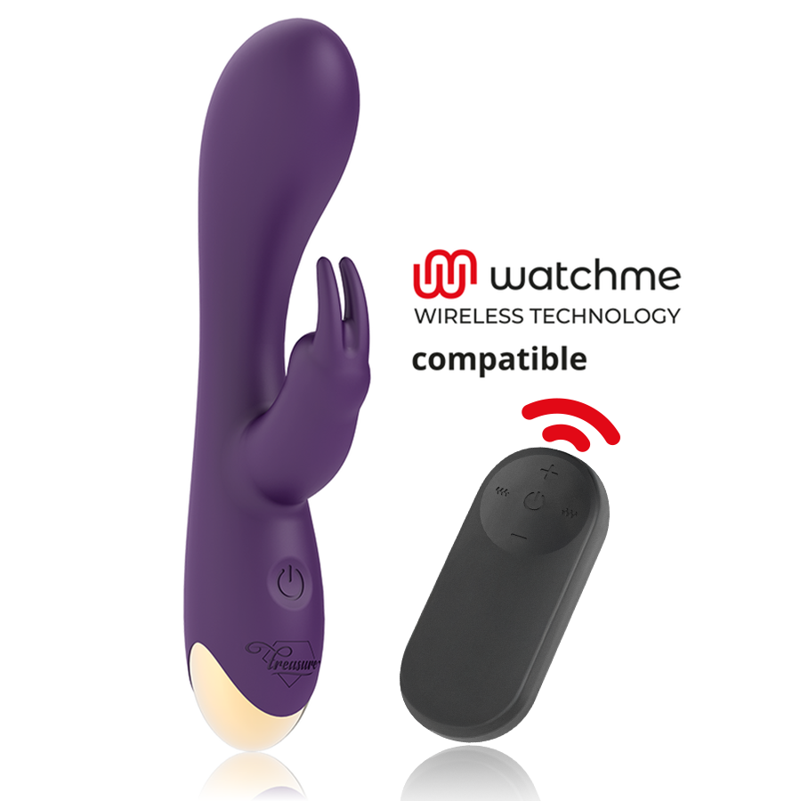 TREASURE - LAURENCE LAPIN VIBREUR + TÉLÉCOMMANDE WATCHME