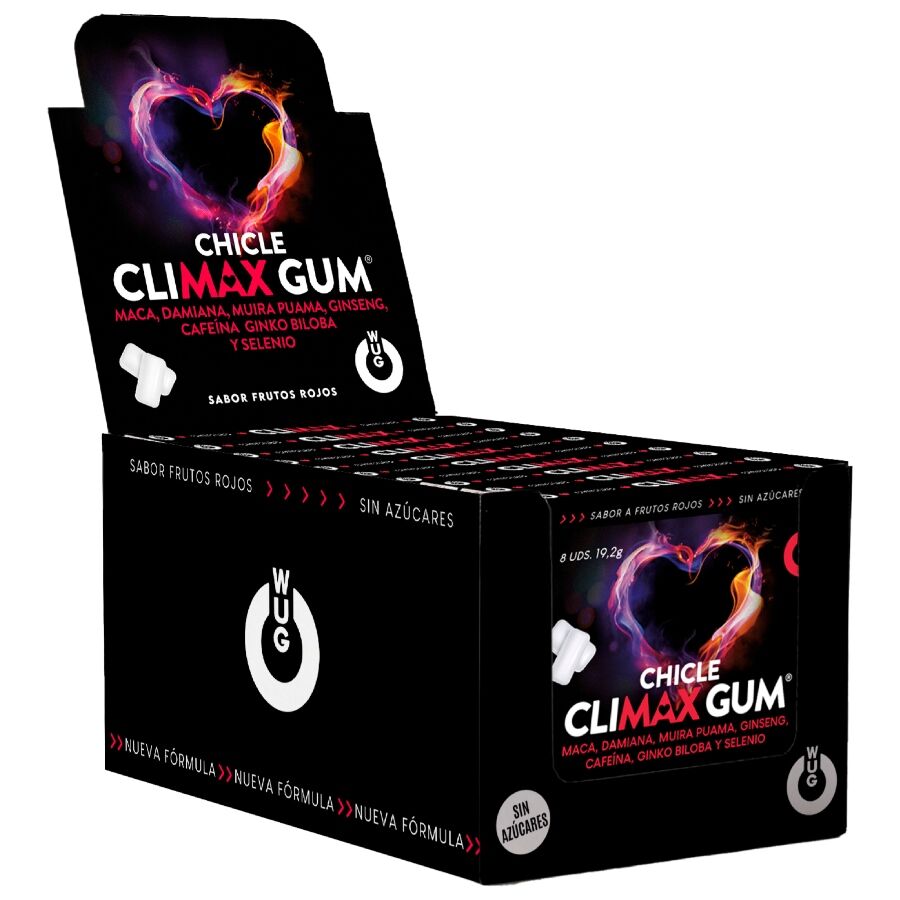 WUG SEX SENSE - CLIMAX | PRÉSENTOIR DE 12 X 8 UNITÉS