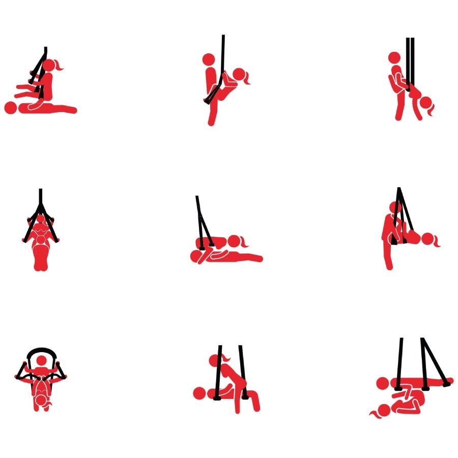 HIDDEN DESIRE - BALANÇOIRE SEXUELLE EXTRÊME AVEC CADRE POUR AMOUREUX