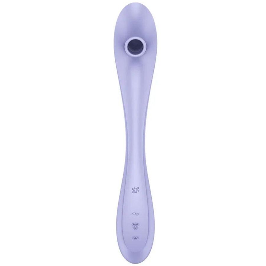 SATISFYER - EASY LOVER VIBRATEUR & STIMULATEUR AIR PULSE
