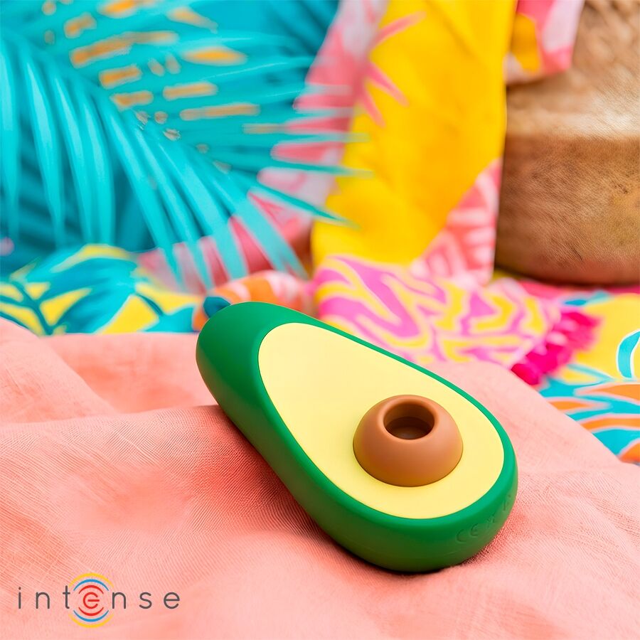 INTENSE - STIMULATEUR CLITORIDIEN À SUCCION WAKI AVOCADO