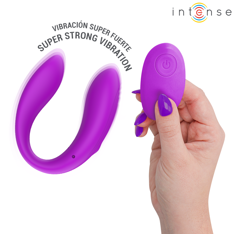 INTENSE - STIMULATEUR DE CLAMP VIBRANT NORA VIOLET