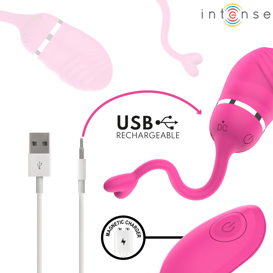 INTENSE - ŒUF VIBRANT TÉLÉCOMMANDÉ SOOKIE ROSE