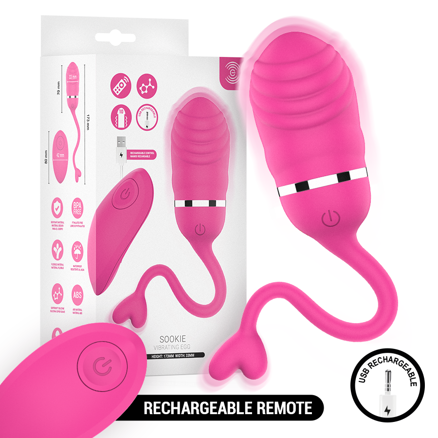 INTENSE - ŒUF VIBRANT TÉLÉCOMMANDÉ SOOKIE ROSE