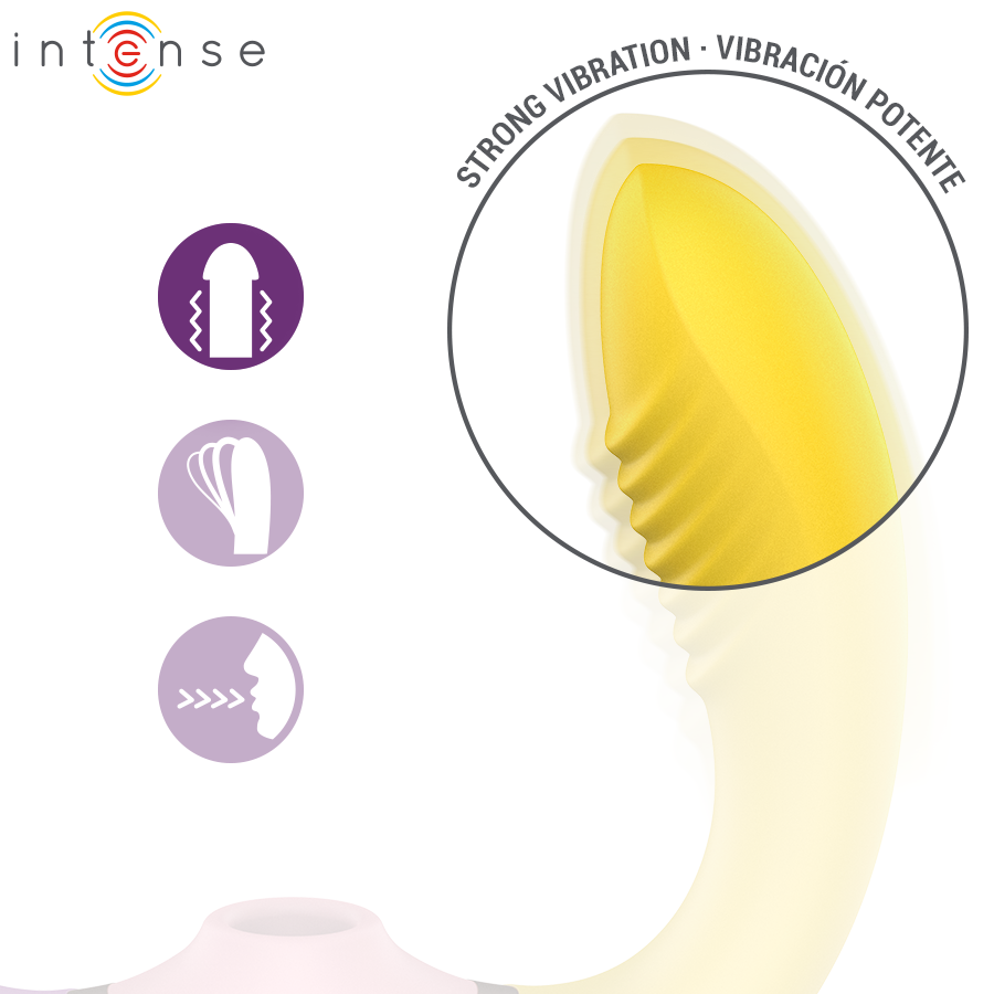 INTENSE - STIMULATEUR SUCEUR ET VIBRANT 3 EN 1 WILLOW