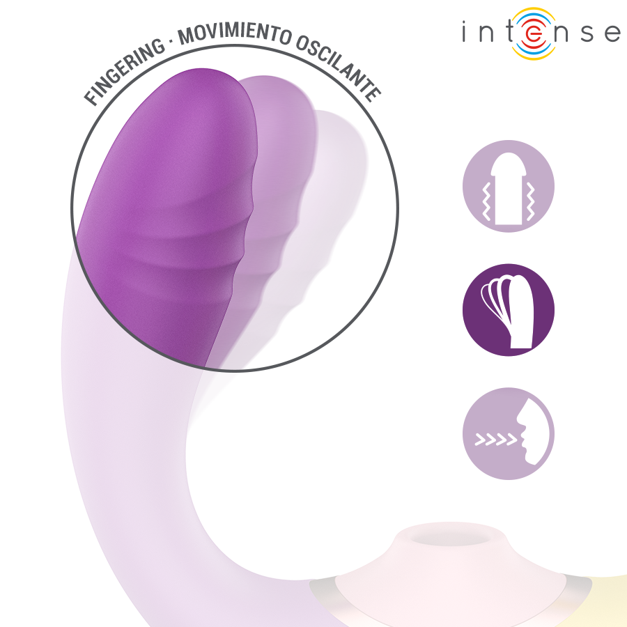 INTENSE - STIMULATEUR SUCEUR ET VIBRANT 3 EN 1 WILLOW