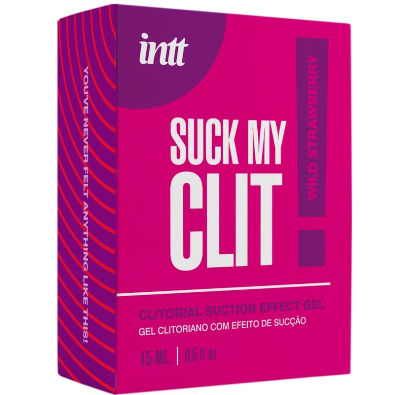 INTT - SUCK MY CLIT GEL EFFET SUCEUR FRAISE SAUVAGE 15 ML