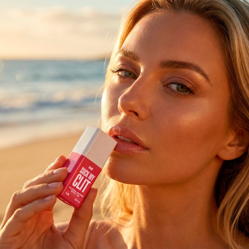 INTT - SUCK MY CLIT GEL EFFET SUCEUR FRAISE SAUVAGE 15 ML