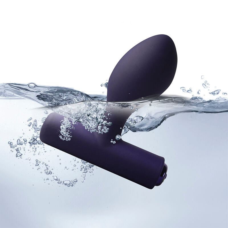 ROCKS-OFF - MINI BAGUETTE MAGIQUE RECHARGEABLE 16 FONCTIONS, ROSE PIVOINE